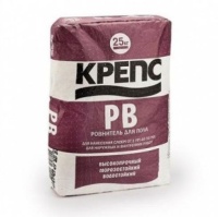 КРЕПС РВ, РОВНИТЕЛЬ ДЛЯ ПОЛА НА ЦЕМЕНТНОЙ ОСНОВЕ, 25 КГ