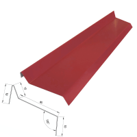 new Шинглас планка примыкания в плёнке красный 3011(1)