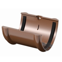 Соединитель желоба Verat Коричневый