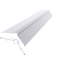 new разм Конёк кровельный оцинк. 2000х180х180х0,4мм